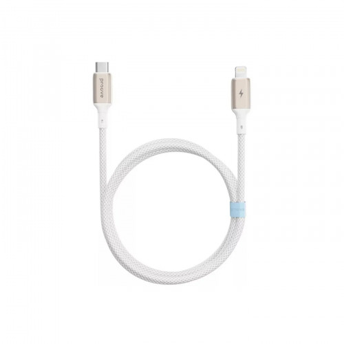 Кабель Proove Dense Metal Type-C to Lightning 27W White (1m)